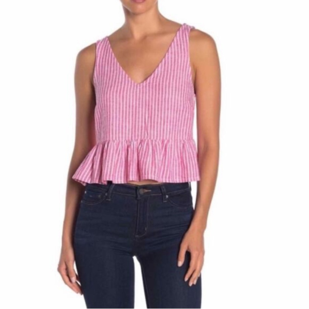 116. 🍉 Abound Striped Tank